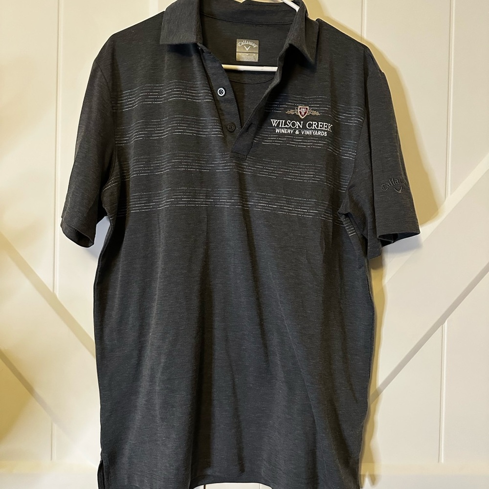 Men's Gray Polo Shirt